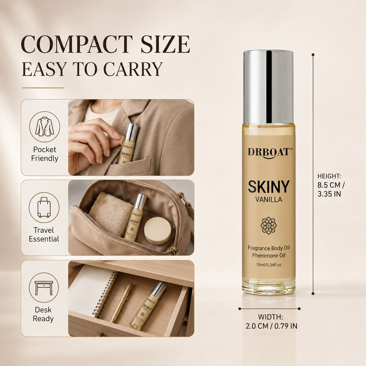 Heren Roll-on Geurolie, Huidac - Perfume Alcohol Fragrance recensie en prijs